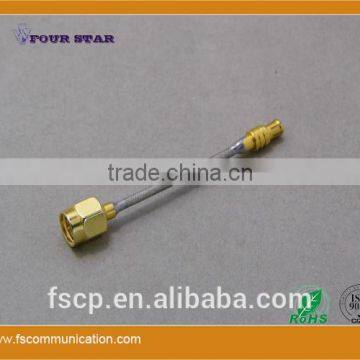 60mm RG405 Cable Assembly With SMA Male to MCX Male Connectors photo-6