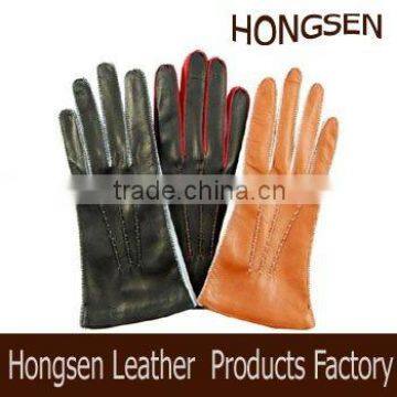 HS085 ladies fashion leather glove