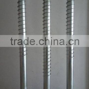 ground anchor pole anchor