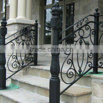 Top-selling Welded Modern Wrought Iron Handrails photo-1