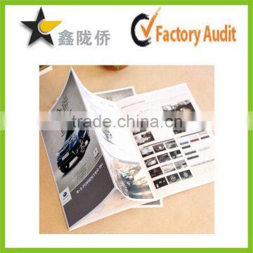 Full color printing paper brouchure,booklet,catalogue printing