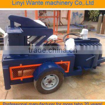Mobile Hyfraulic Press Clay Brick Making Machine WT1-20M