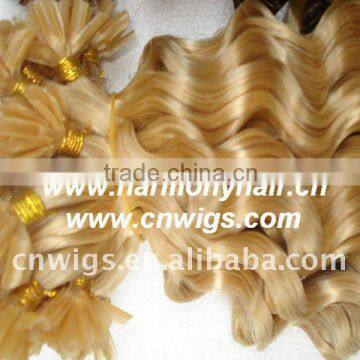 Quality pre bonded remy hair