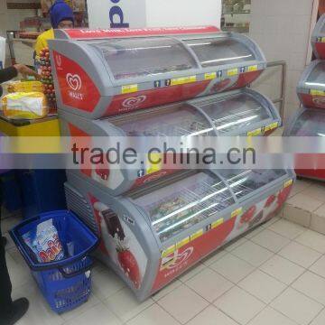 GLASS DOOR ICE CREAM FREEZER SHOWCASE photo-2