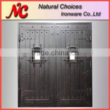 Ornamental Wrought Iron Door