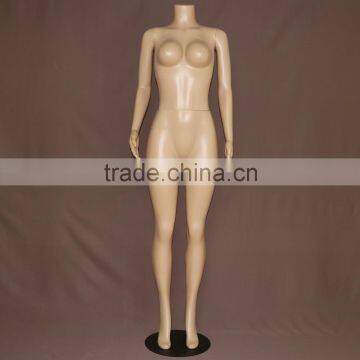 headless full body stylish standing female mannequin