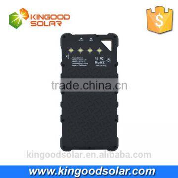 2016 Hottest Selling Mobile Portable Solar Charger for Xiaomi Power Bank 16000mah Logo Customizable photo-2