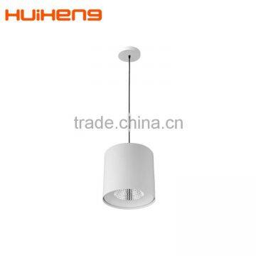 Newest style 140*145mm commercial driver cree cob 12w led pendant light