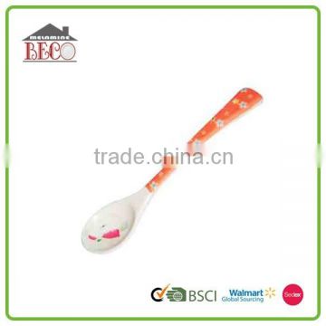 Anti broken melamine mini measuring serving salt spoon with logo