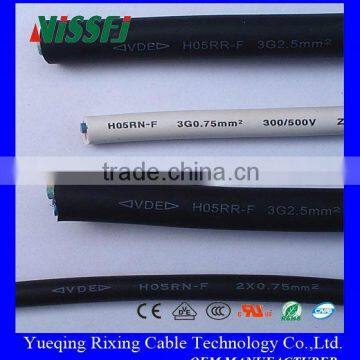 Flexible Pure Copper Rubber Insulated Rubber Wire/Cable