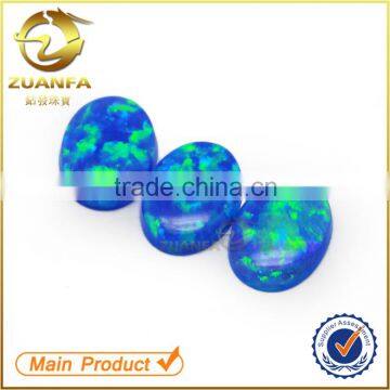 blue opal oval cabochon opal beads australian opal beads