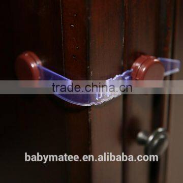 Babymatee Child Safety Latch Plastic Baby Safety Lock Gate Latch Types photo-2