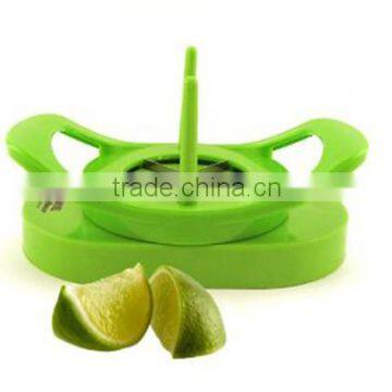 2016 SS+plastic high quality lime citrus lemon cutter