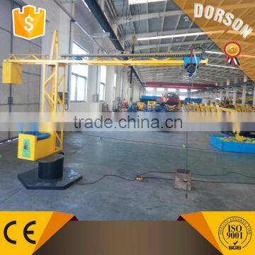 Steel kids tower crane, outdoor games tower crane for kids