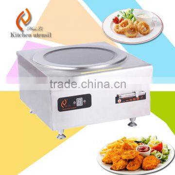 8KW 380V CE CB ETC hotel restaurant stainless steel commercial induction cooker with table top with glass plated H80PM