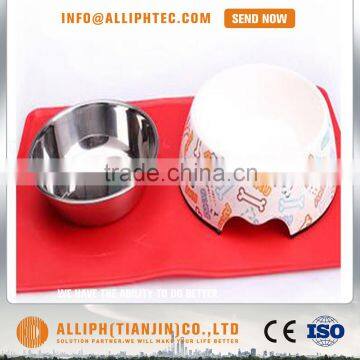 Bone Print Melamine Dog Bowl photo-2