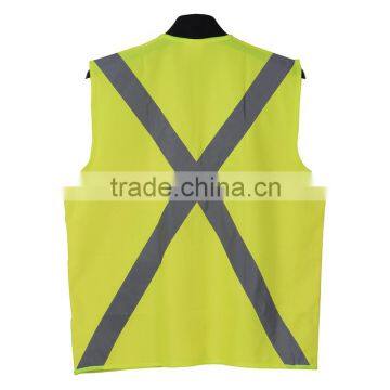 OEM China Factory High Visibility Reflective Fluorescent Jacket for Safety Warning Protection photo-3