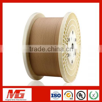 China Electrical Solid Paper Covered Aluminum Wire For Oil-Trasformer Coil Widing                        
                                                Quality Choice