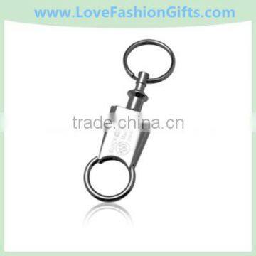 Promotional Valet Keychains & Custom Logo Chrome Metal Key Chains