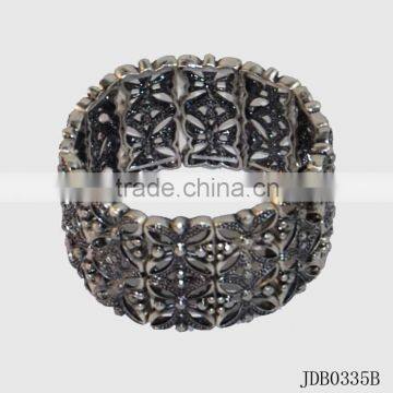 Filigree flower bracelets