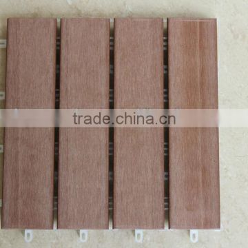 Swimming pool durable hollow wood plastic composite outdoor flooring