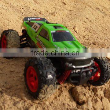 High Speed rc Toys 2.4G 4WD Short Truck rc Car 1:24 Buggy With 550 Brush Motor and 40km/h Speed photo-6