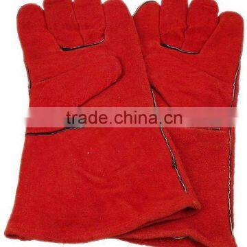 Working Leather Glove With CE Approval