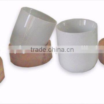 Ceramic Mug With Wooden Coaster Base