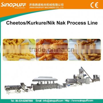 Triangle Corn Chips Processing Line/Industrial Doritos Snacks Machine Supplier