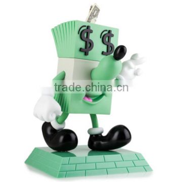 new design Lucky Dollar Money Bank box/Custom design novelty save Money box/OEM designer Money box China Manufacturer