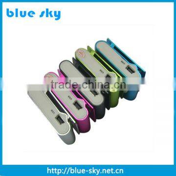 Promotion gift mini metal clip arabic mp3 usb player with LED screen