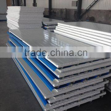 sandwich panel for prefab home/ white EPS sandwich panel/ PU sandwich panel