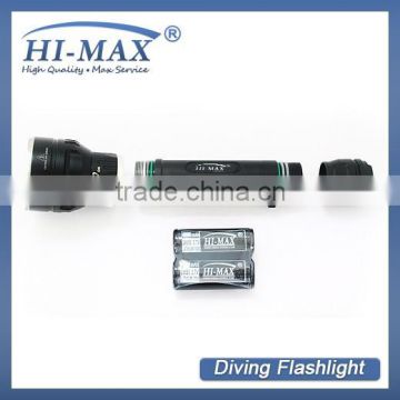 HI-MAX X7 3*Cree XM-L2 U2 LED 3000 lumen diving hand torch light