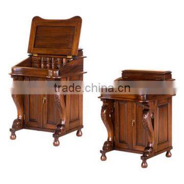 Mahogany Davenport 2 Indoor Furniture