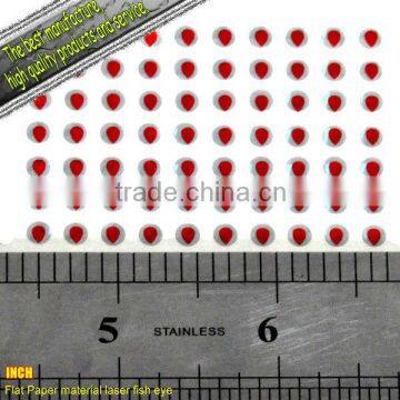 Flat Paper material laser fish eye-CF Lure-0030#