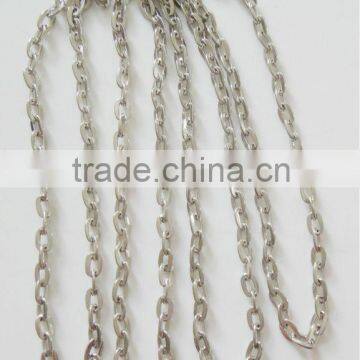 Decoration Metal Iron link Nickle colour Chain