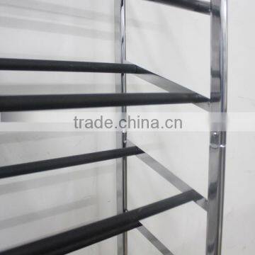 Customized Shoes Display Rack Shoes Tower With Wheels Most Popular photo-3