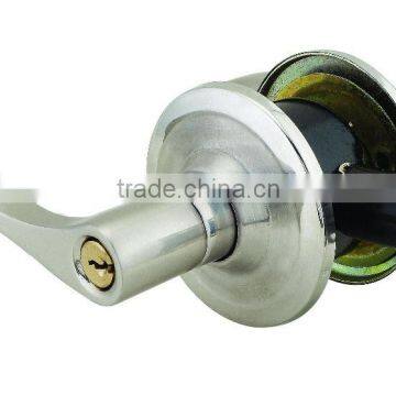 Oil Rubbed Bronze Finish Euro Standard Solid Lever Zinc Alloy Handles Door Lock photo-3