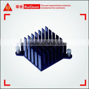 High performance aluminium 6063 heat sink with push pin                        
                                                Quality Choice