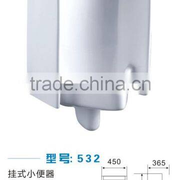 Hotsale wall hung ceramic urinal for male