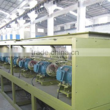 Round tube polishing machine