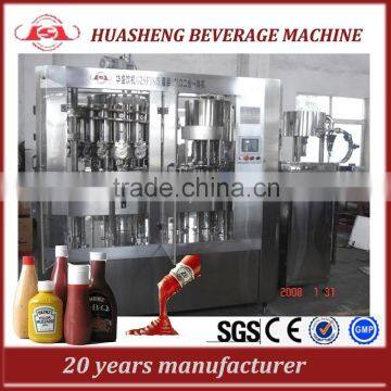 chilli , Tomato sauce filling machine