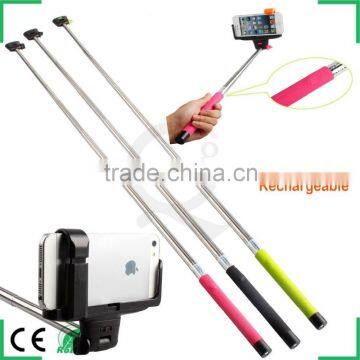 Wireless Self Camera Monopod Bluetooth Selfie Stick Monopod Autodyne Camera Monopods For Iphone Samsung