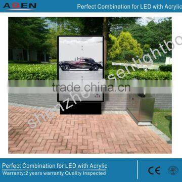 Advertising Light Box Aluminum Frames Waterproof Light Boxes With Laser Engraved Dots Techonogy photo-3