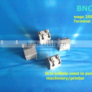 Hot Sales Wago pcb solder terminal block with vde