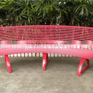 8 feet wrought iron park bench outdoor metal curved park bench