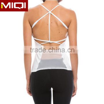 Hot girlsfitness gym wear made by Lycra for woman yoga sports wear women bra tops