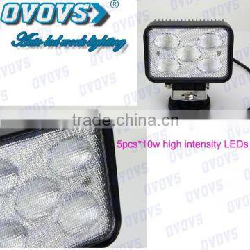 Guangzhou Auto 50w super bright headlamp 9-32V IP67 led work light Flood beam led work light