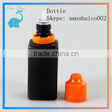 eliquid plastic bottle with childproof tamper eivdent cap new design dropper bottle wholesale