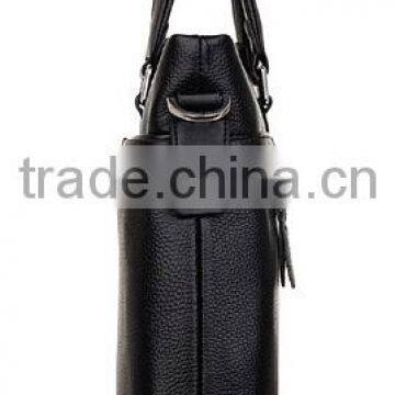 Fashion Brown Tote Bag Cow Leather Handbags Bag Men photo-3